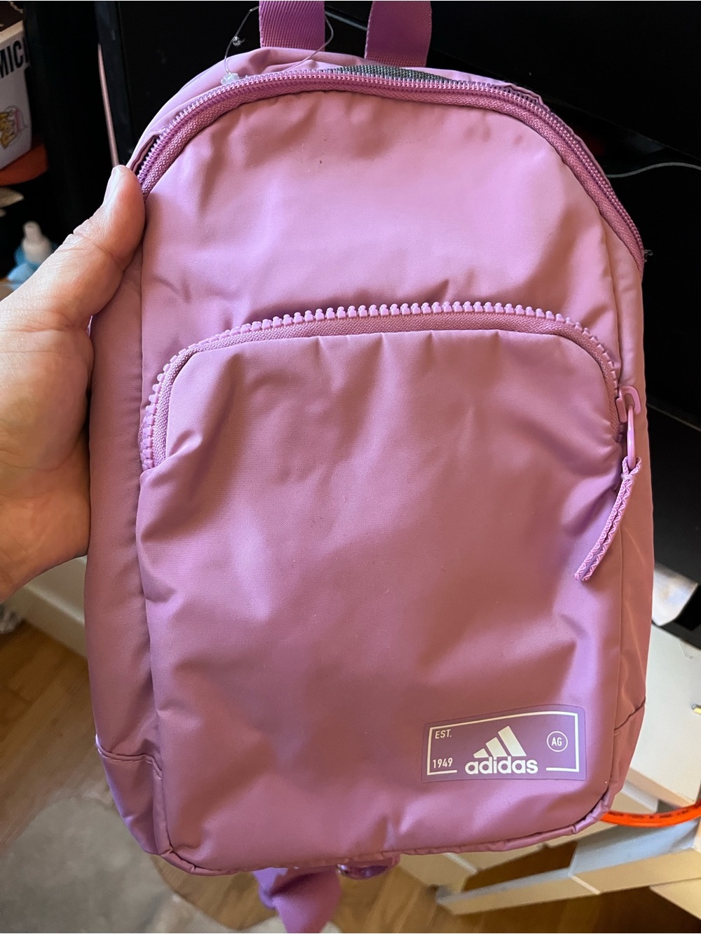 adidas Light Pink Mini Backpack